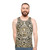 Aztec calendar unisex tank top - men