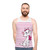 Marie Pink Aristocats Unisex Tank Top - men