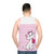 Marie Pink Aristocats Unisex Tank Top - men back