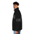 A stylish puffer jacket featuring the Gabber Records logo, perfect for raves and festivals. - men side left