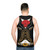 Mariachi charro costume unisex tank top - men back
