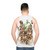Fantasy crystal unisex tank top for RPG adventures - men back