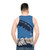 Vortex 1987 Unisex Roller Coaster Tank Top - men back