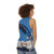 Vortex 1987 Unisex Roller Coaster Tank Top - women back