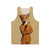 Fantastic Mr. Fox unisex tank top with minimalist anime-inspired design
