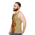 Fantastic Mr. Fox unisex tank top with minimalist anime-inspired design - men side