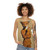 Fantastic Mr. Fox unisex tank top with minimalist anime-inspired design - women