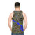 Retro SimCity 2000 pixel art unisex tank top - men back