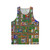 Retro SimCity Pixel Art Unisex Tank Top