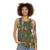Retro SimCity Pixel Art Unisex Tank Top - women