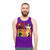 Unisex tank top featuring pop art designs of classic TV heroines - men