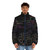 Castlevania Symphony of the Night Puffer Jacket featuring Dracula's Castle - men front