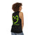 Darts Tank Top with Famous Players' Logos - women back