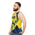 Unisex tank top featuring the name of French author Marcel Proust - men side