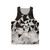 Marble polygon pattern unisex tank top