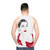 Ava Gardner inspired unisex tank top - men back