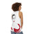Ava Gardner inspired unisex tank top - women back