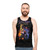 Unisex metallic graphic tank top - men