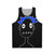 Unisex silly boy blue graphic tank top