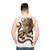 Manticore embroidered unisex fantasy tank top - men back
