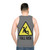 Unisex fall risk tank top - men back