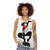 Silk Cindy Moon Unisex Black and White Spider-Verse Tank Top - women