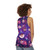 Cheshire cat and mushrooms fantasy unisex tank top - women back