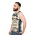 Dune-inspired "Visit Arrakis" unisex sci-fi tank top - men side