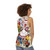 Maneki Neko Lucky Cat Kawaii Unisex Tank Top - women back