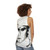 Visage 'Fade to Grey' unisex 80s tank top - women back