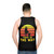 Mandalorian Retro Unisex Tank Top - men back