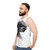 virtual reality dog unisex tank top - men side