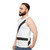 Fake seatbelt unisex tank top - men side