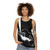 Unisex violin bass tank top featuring a music and beatles design - women