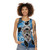 Authentic Aboriginal Art Sea Turtles Unisex Tank Top - women