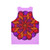 Boho mandala design unisex tank top - Back