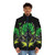 The Legendary Super Villain Puffer Jacket, perfect for anime and cosplay enthusiasts - men front