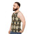 Australian Goanna Skin Pattern Unisex Tank Top - men side
