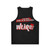 Vintage WLIR Radio 90s Unisex Tank Top - Back