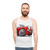 Austin Healey Sprite sports car graphic unisex tank top - men