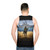 Vintage Ukraine Flag Pride Unisex Tank Top - men back