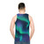 Northern Lights Aurora Borealis Unisex Tank Top - men back