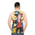 FLCL anime unisex tank top - men back