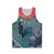 Audition unisex music tank top with lineart design