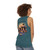 Unisex tank top featuring "FAMILY" design inspired by the TV series Fresh Prince of Bel Air - women back