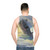 F-35 military aircraft tank top - men back