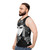 Goth inspired Aubrey Beardsley tank top - men side