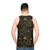 Magical unisex tank top featuring occult and witchy design - men back