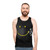 Surreal cosmic smile unisex tank top - men