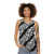 Unisex tank top with all-over eyeball print design - women